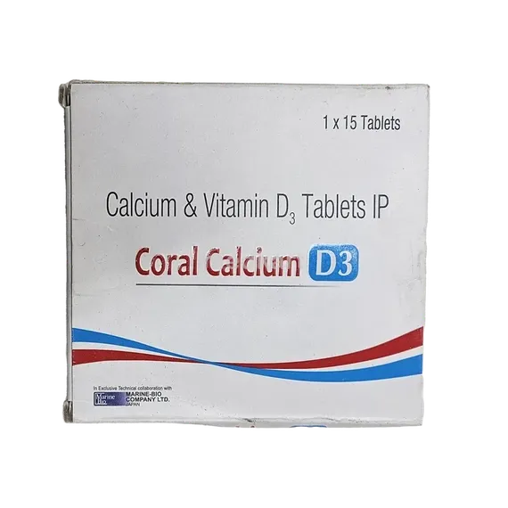 coral calcium d3 tablet 15's